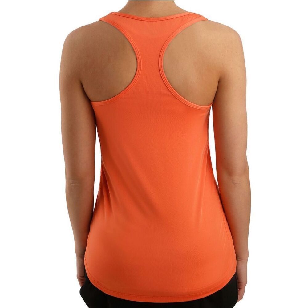 🌸 Nike Dri Fit Orange Razor Back Workout Tank Size Small